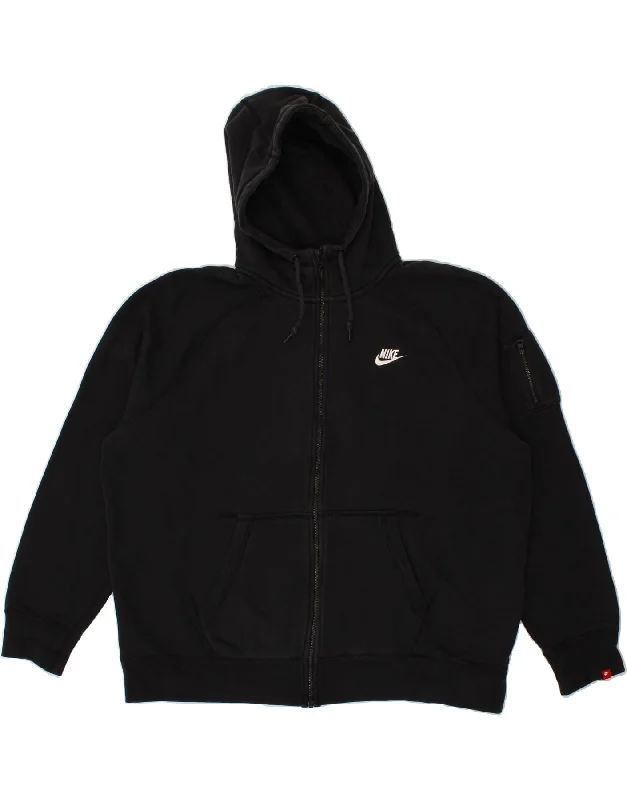 NIKE Mens Tall Zip Hoodie Sweater 2XL Black Cotton Plaid Sweater Polka Dot Checkered NIKE Mens Tall Zip Hoodie Sweater 2XL Black Cotton Plaid Sweater Polka Dot Checkered