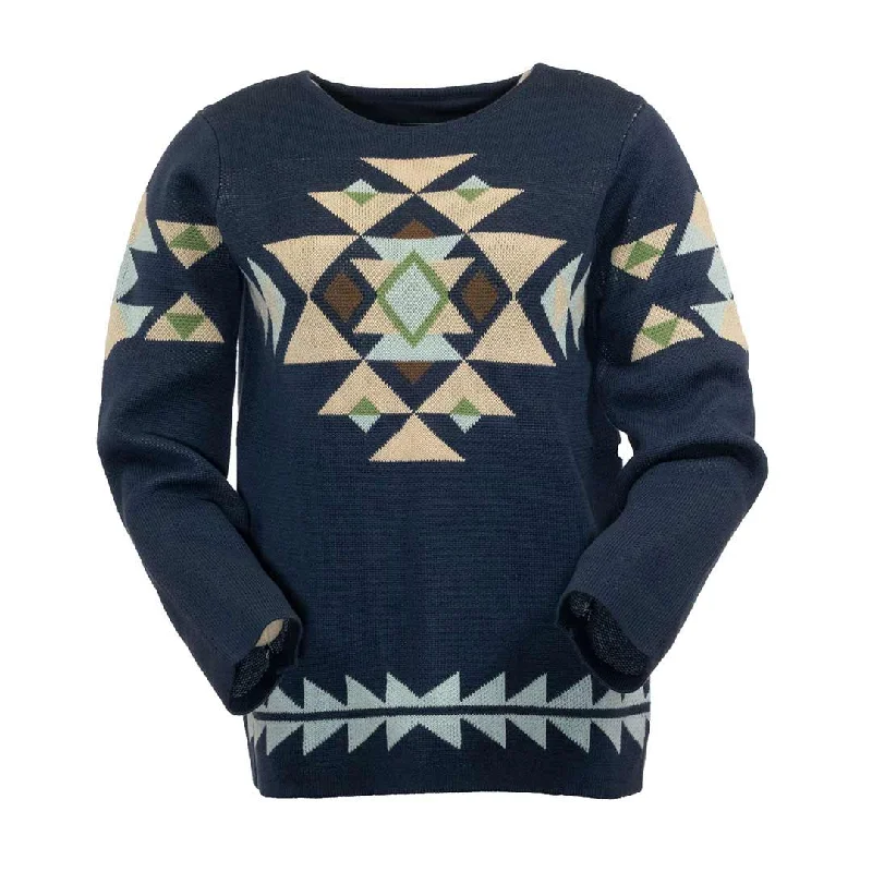 Outback Trading Co. Women's Alma Sweater Neon Metallic Matte