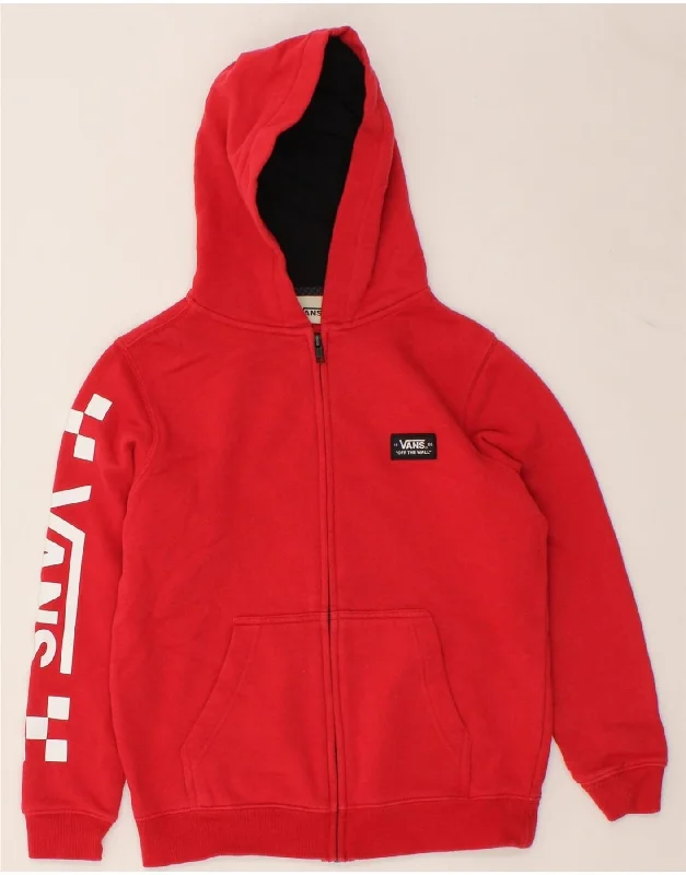 VANS Womens Graphic Zip Hoodie Sweater UK 10 Small Red Cotton Chenille Fabric Brocade Fabric Lace Fabric VANS Womens Graphic Zip Hoodie Sweater UK 10 Small Red Cotton Chenille Fabric Brocade Fabric Lace Fabric