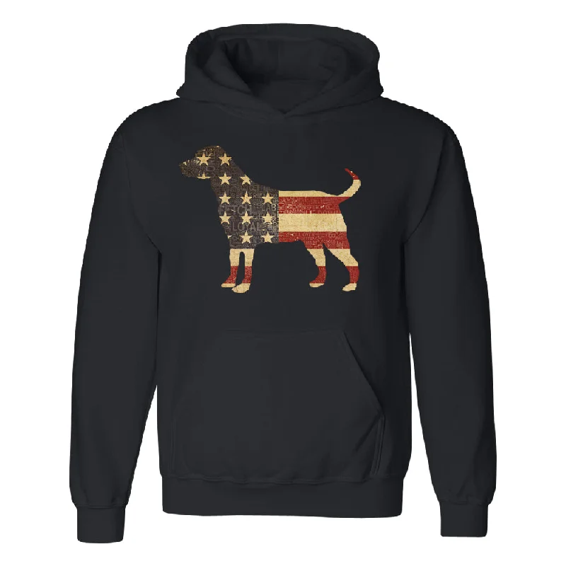Zexpa Apparelâ„¢ Patriotic American Flag Dog Silhouette Unisex Hoodie 4th of July Sweater Fitted Slim Tailored Zexpa Apparelâ„¢ Patriotic American Flag Dog Silhouette Unisex Hoodie 4th of July Sweater Fitted Slim Tailored