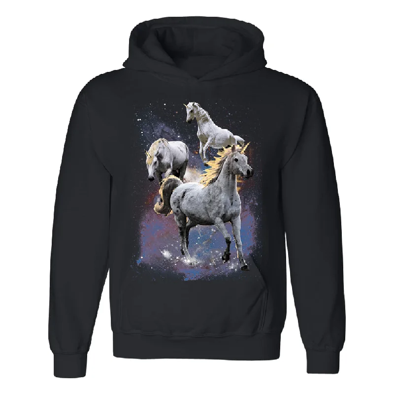 Zexpa Apparelâ„¢ Space Phenomenon Unicorns Unisex Hoodie Horses with Spiraling Horn Sweater Terry Terry Cloth Terry Knit Zexpa Apparelâ„¢ Space Phenomenon Unicorns Unisex Hoodie Horses with Spiraling Horn Sweater Terry Terry Cloth Terry Knit