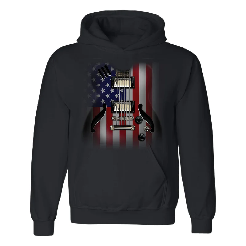 Zexpa Apparelâ„¢ Patriotic American Flag Guitar Unisex Hoodie 4th of July USA Sweater Oversized Loose Flowy Zexpa Apparelâ„¢ Patriotic American Flag Guitar Unisex Hoodie 4th of July USA Sweater Oversized Loose Flowy