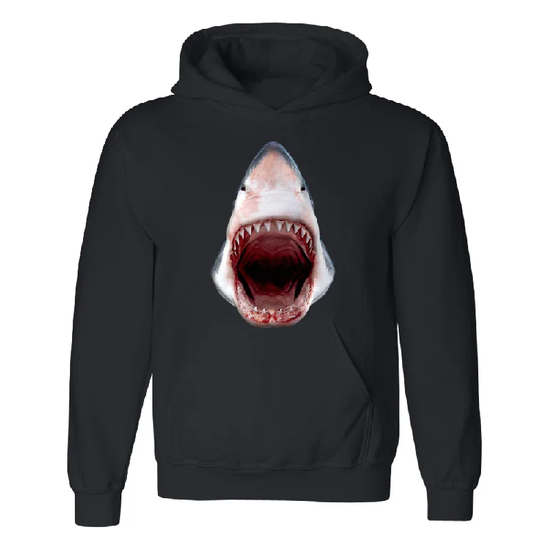 Zexpa Apparelâ„¢ Great White Shark 3D Print Unisex Hoodie Animals Shark Teeth Gift Sweater Zippered Front Buttoned Front Snap Front Zexpa Apparelâ„¢ Great White Shark 3D Print Unisex Hoodie Animals Shark Teeth Gift Sweater Zippered Front Buttoned Front Snap Front