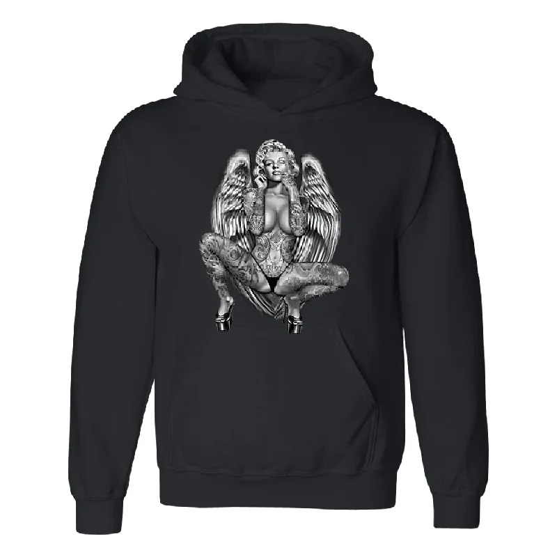 Zexpa Apparel™ Marilyn Monroe Pole Dancer Tattoo Unisex Hoodie Souvenir Sweater Striped Floral Plaid Zexpa Apparel™ Marilyn Monroe Pole Dancer Tattoo Unisex Hoodie Souvenir Sweater Striped Floral Plaid