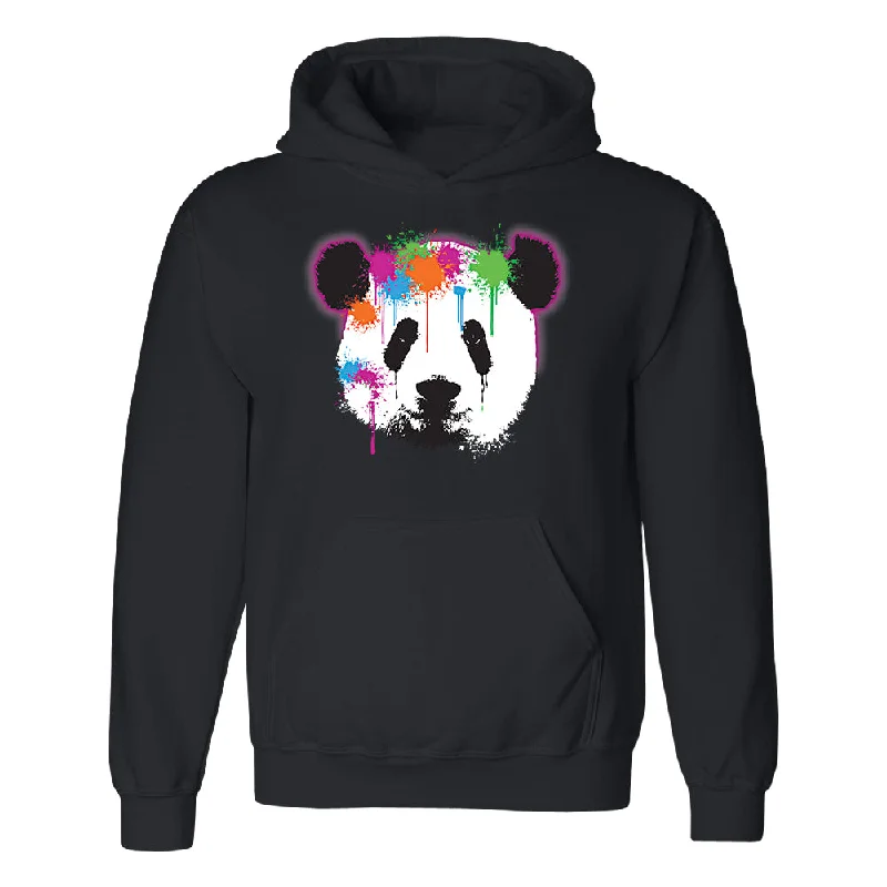 Zexpa Apparel™ Funny Neon Panda Head Colored Unisex Hoodie Souvenir Sweater Front Pockets Side Pockets Patch Pockets Zexpa Apparel™ Funny Neon Panda Head Colored Unisex Hoodie Souvenir Sweater Front Pockets Side Pockets Patch Pockets
