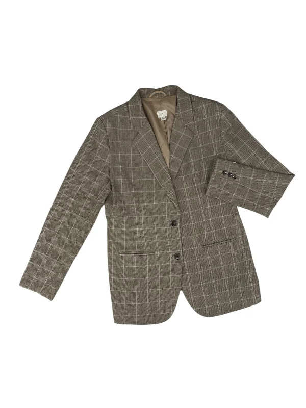 Blazer By A New Day In Tan, Size: 14 Women's Formal Blazer