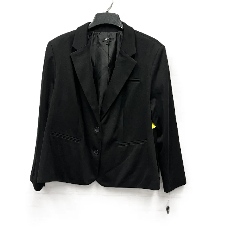 Blazer By Apt 9 In Black, Size: 2x Women's Unique Blazer