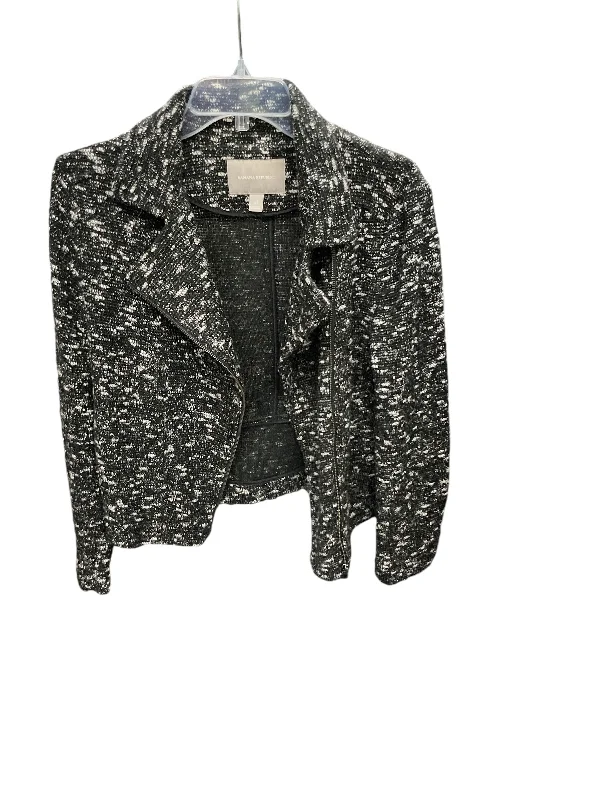 Blazer By Banana Republic In Black White, Size: 10 Fashion Women's Blazer