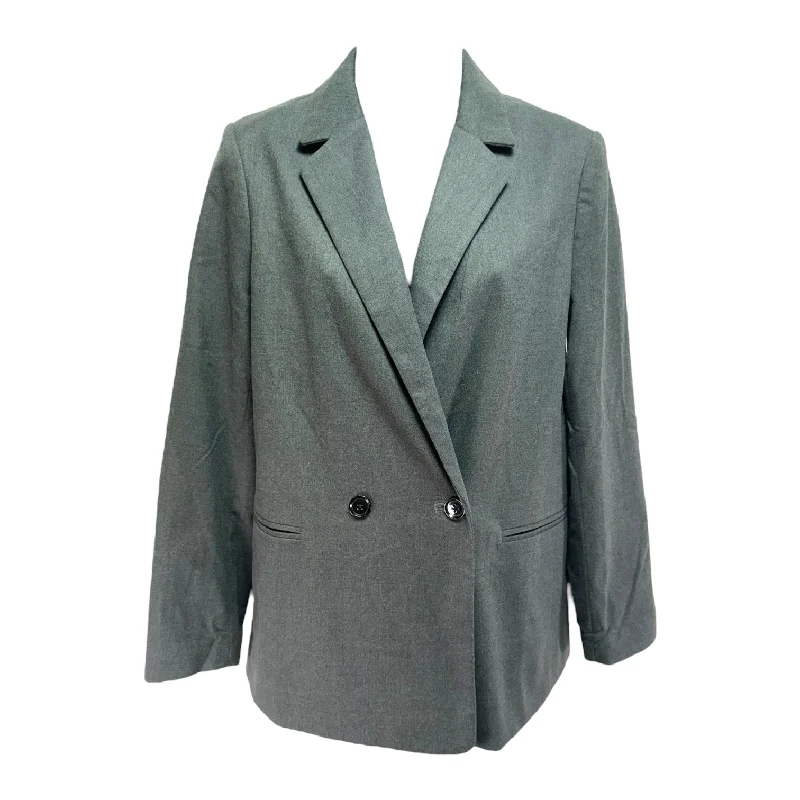 Blazer By Banana Republic In Grey & Orange, Size: 6 Women's Premium Blazer