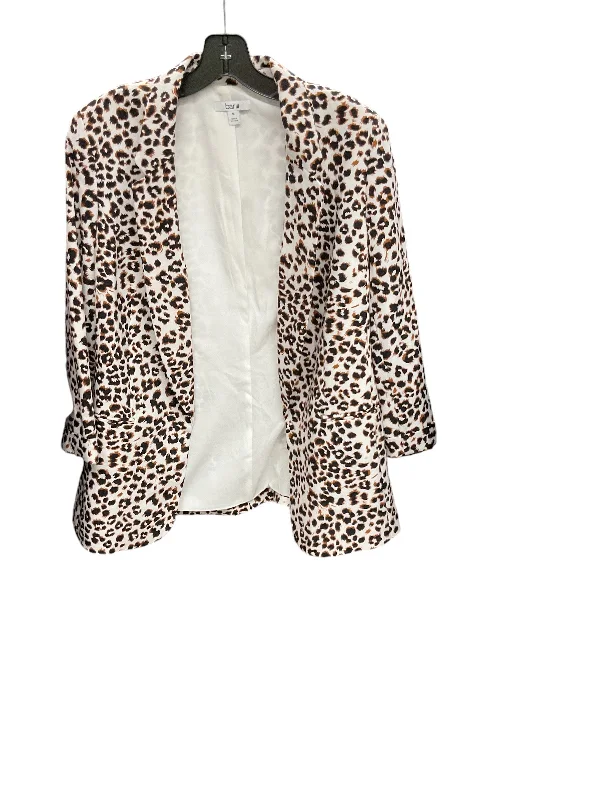 Blazer By Bar Iii In Animal Print, Size: M Women's Casual Suit