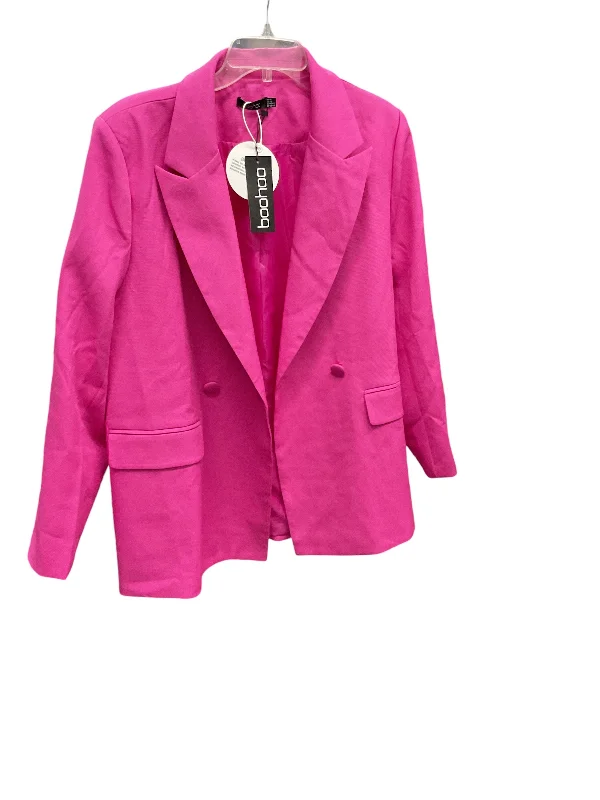 Blazer By Boohoo Boutique In Pink, Size: 10 Women's Classic Blazer