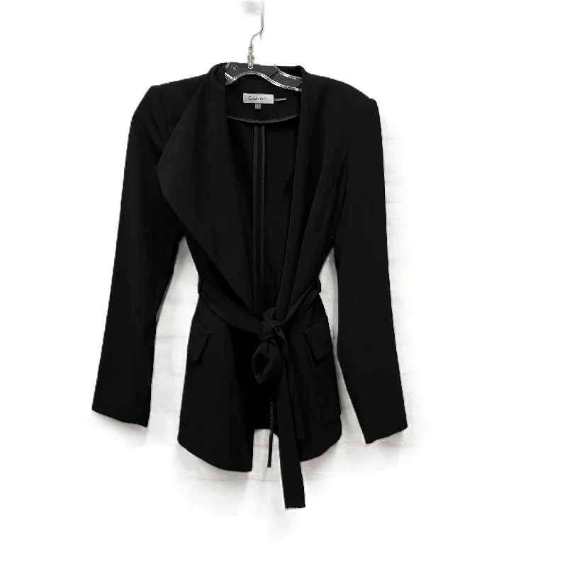 Blazer By Calvin Klein In Black, Size: S Women's Premium Blazer
