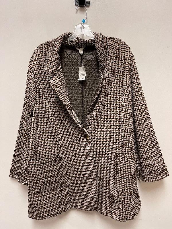 Blazer By Cato In Brown, Size: 4x Women's Navy Jacket