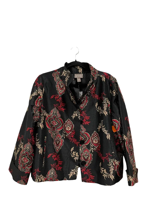 Blazer By Chicos In Black, Size: L Women's Unique Blazer