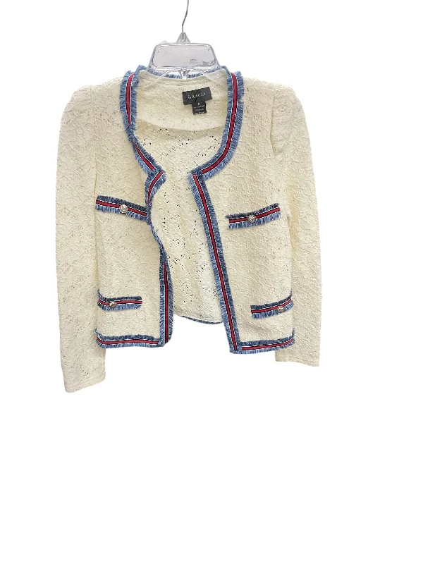Blazer By Cmc In Blue & White, Size: S Women's Pencil Blazer