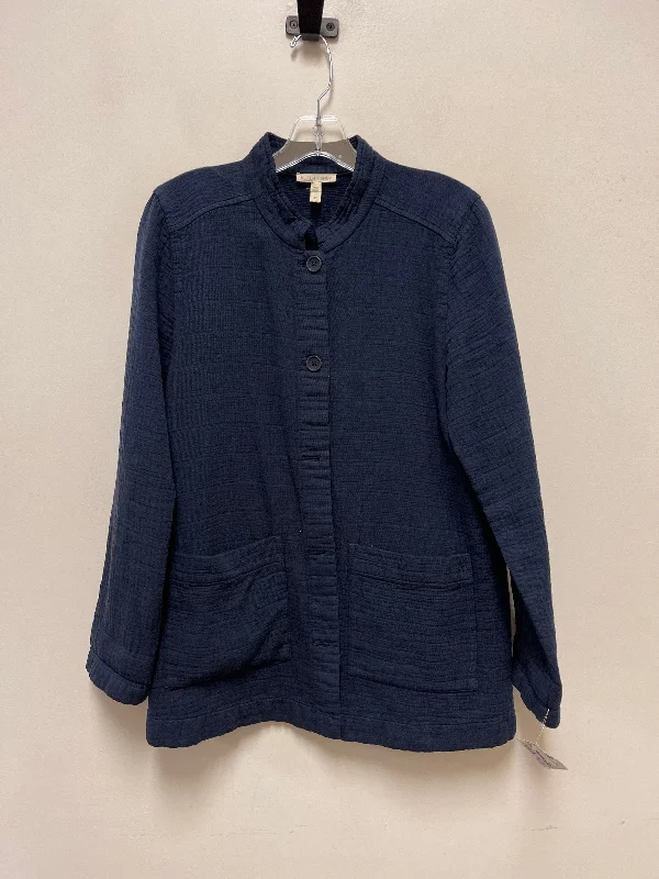 Blazer By Eileen Fisher In Navy, Size: S Women's Casual Suit