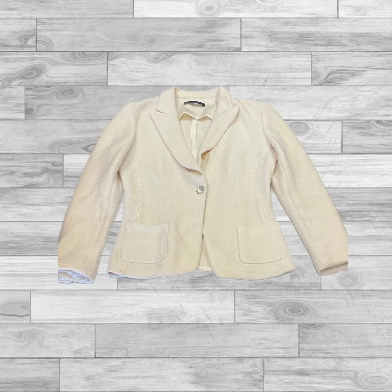 Blazer By Elie Tahari In Cream, Size: 4 Women's Vacation Suit