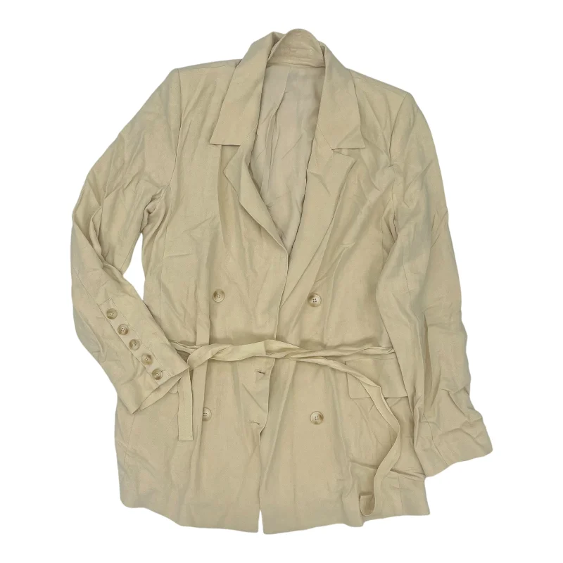 Blazer By Free People In Tan, Size:L Women's Premium Blazer