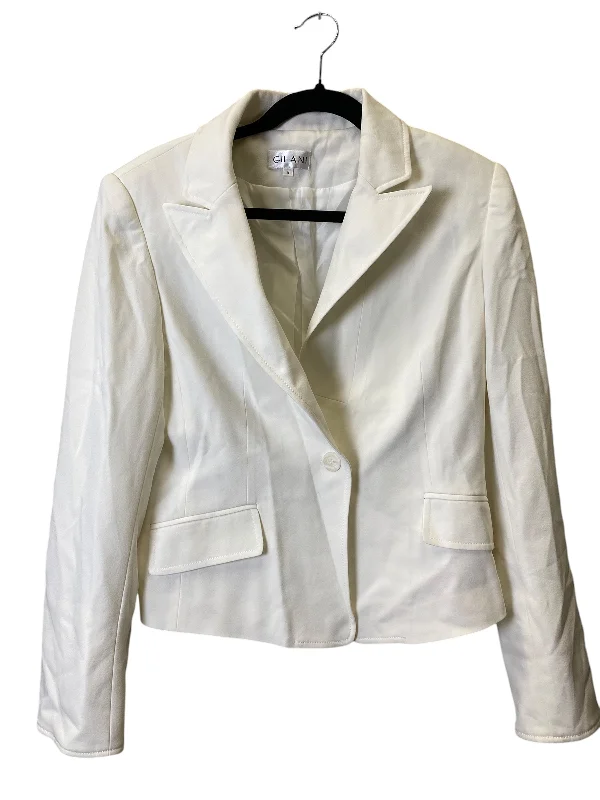 Blazer By Gildan In White, Size: M Slim Fit Blazer