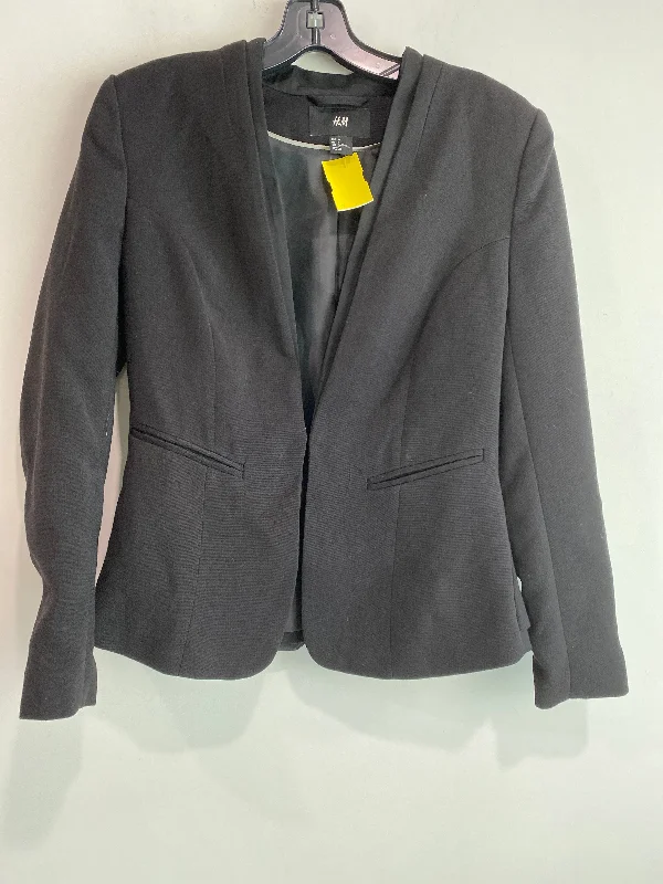 Blazer By H&m In Black, Size: M Women's Unique Blazer