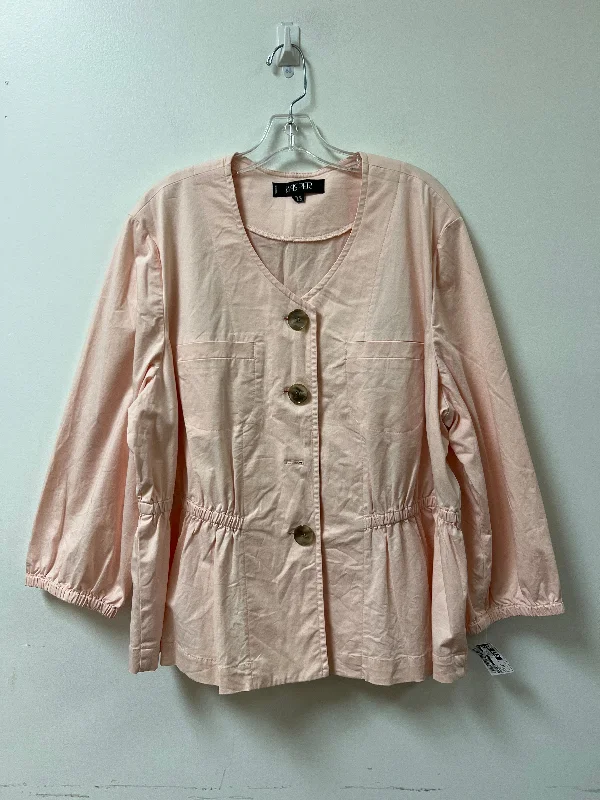 Blazer By Kasper In Peach, Size: 3x Women's Classic Suit