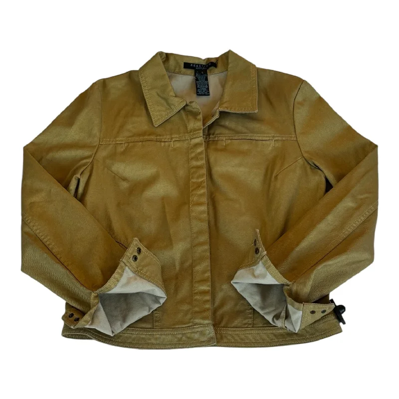 Blazer By Kenneth Cole In Gold, Size: S Women's Lightweight Blazer