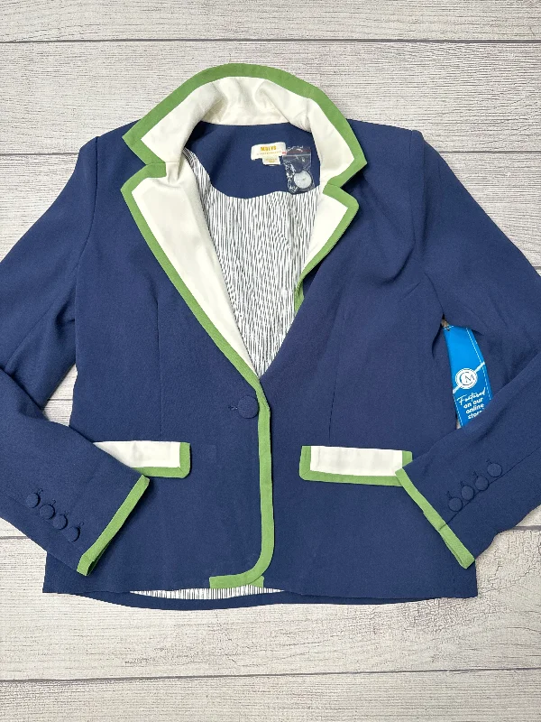 Blazer By Maeve In Blue, Size: M Women's High-End Blazer