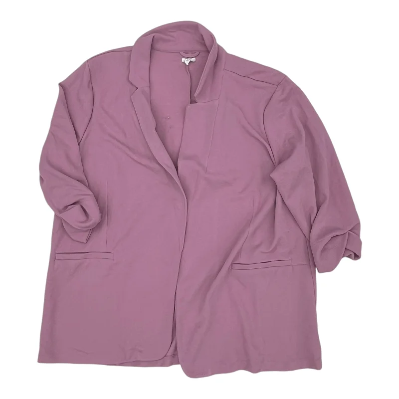 Blazer By Maurices In Pink, Size:3X Women's Handmade Blazer