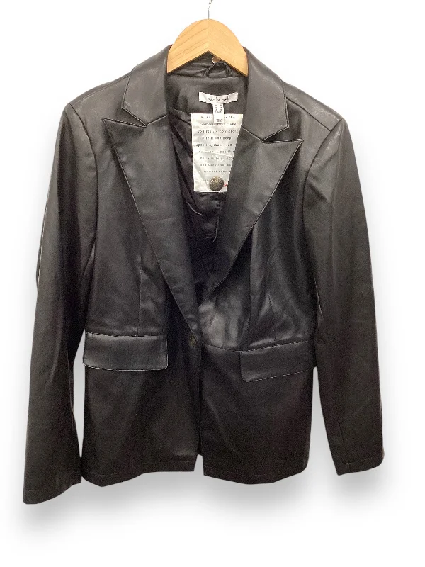 Blazer By Peace Love World In Black, Size: 8 Women's Unique Blazer
