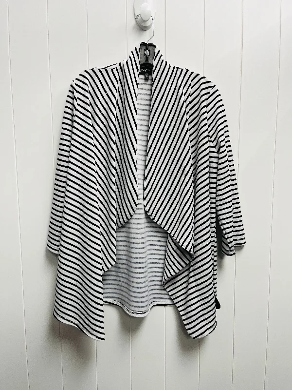 Blazer By Slinky Brand In Black & White, Size: L Women's Luxurious Jacket
