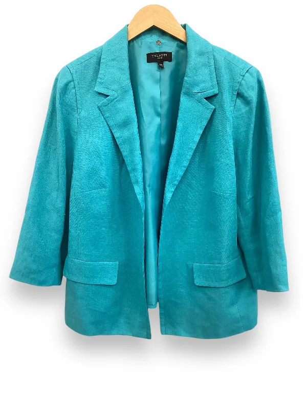 Blazer By Talbots In Blue, Size: Xl Women's Elegant Jacket