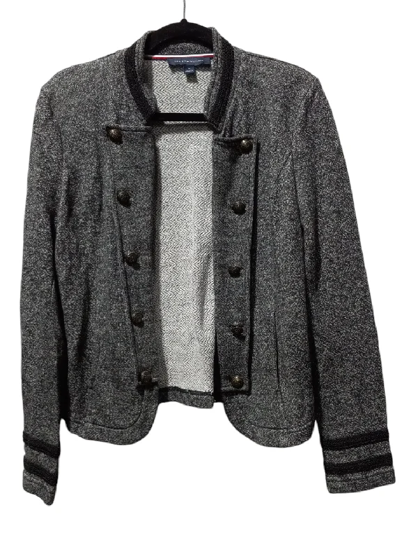 Blazer By Tommy Hilfiger In Grey, Size: M Women's Fashion Blazer
