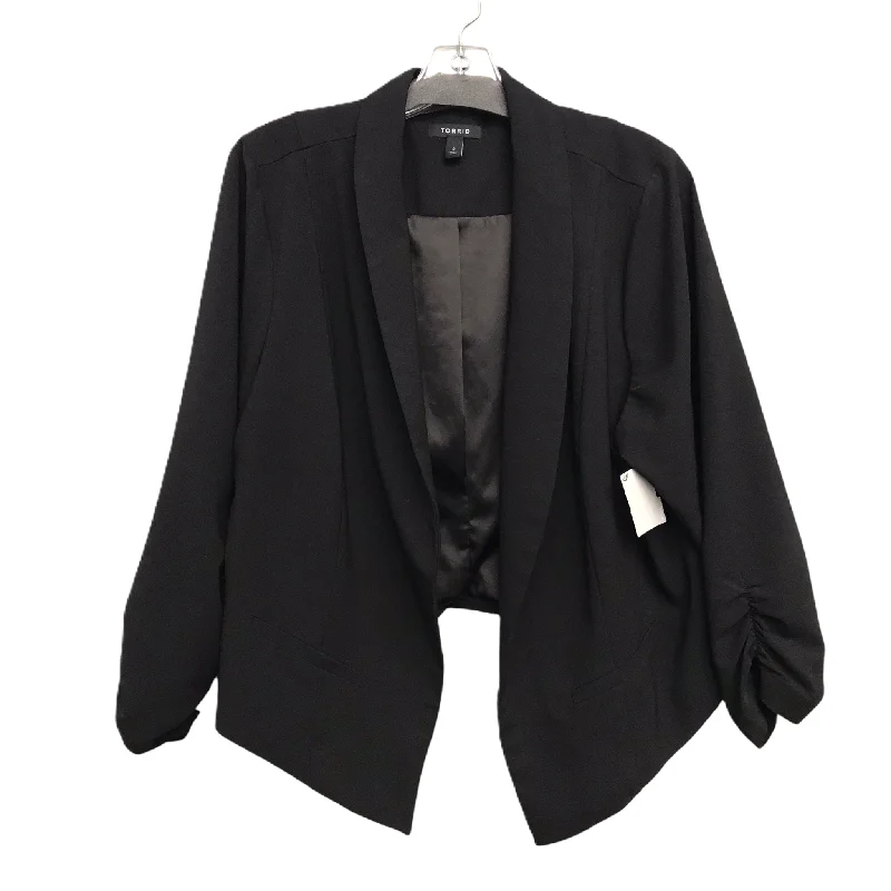 Blazer By Torrid In Black, Size: 2x Women's Premium Blazer