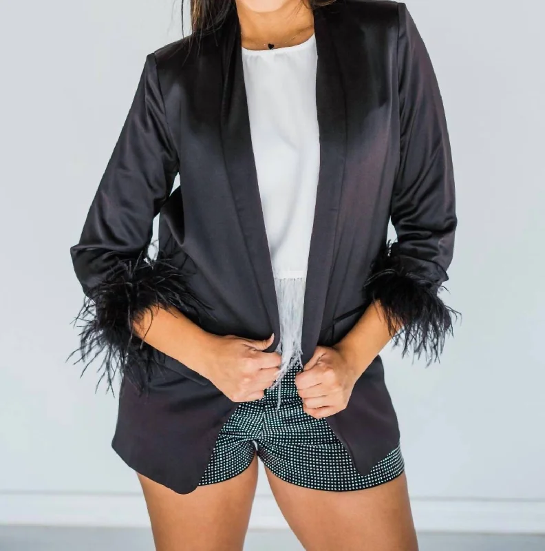 Finer Things Blazer In Black Women's Adventure Blazer