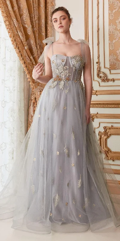 Andrea & Leo A0824 Star of My Eye Embellished Long Dress Tunics Winter warm