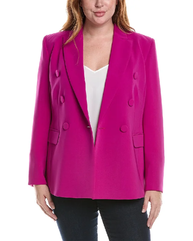 Marina Rinaldi Plus Double-Breasted Blazer Women's Custom Jacket