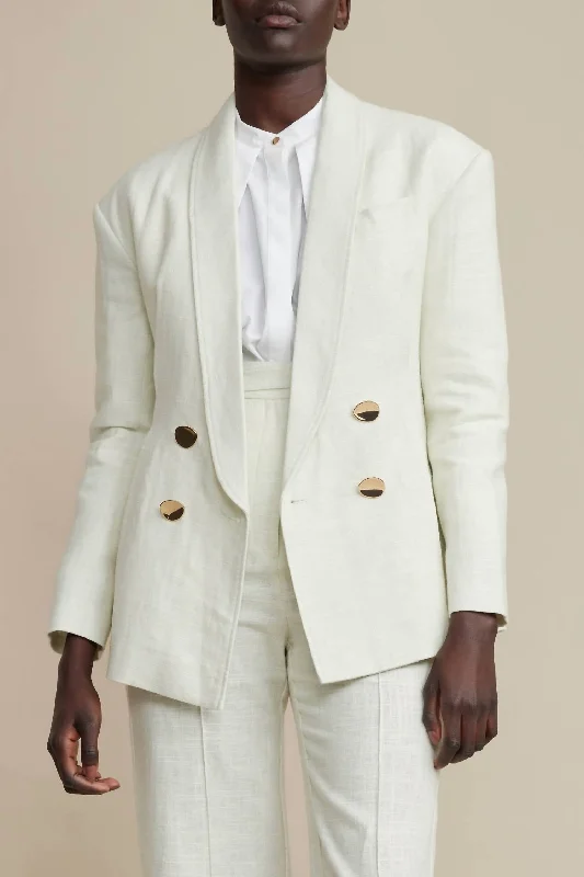 Mint Abbotts Blazer In Green High-End Women's Suit