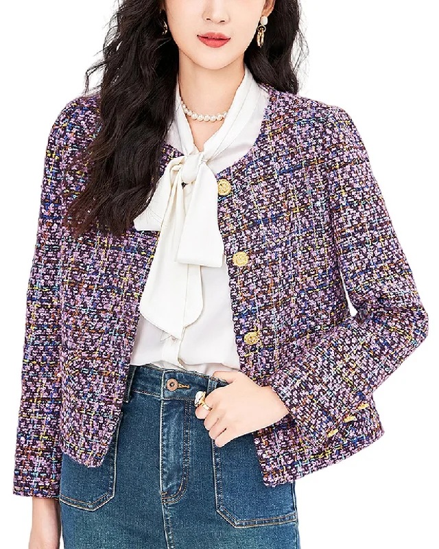 WLZD Wool-Blend Blazer Women's Boutique Suit