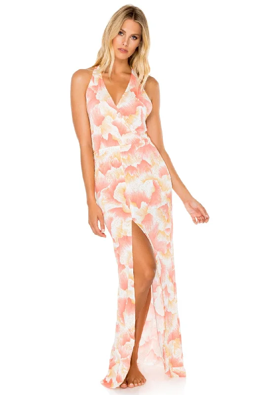 COSTA DE LUZ - Long Dress • Multicolor Tunics Review highly