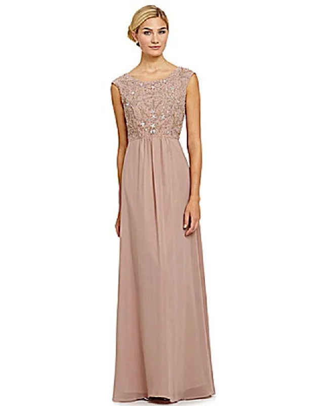 Decode 1.8 - 182573 Capsleeve Embellished Empire Long Dress Tunics Top rated