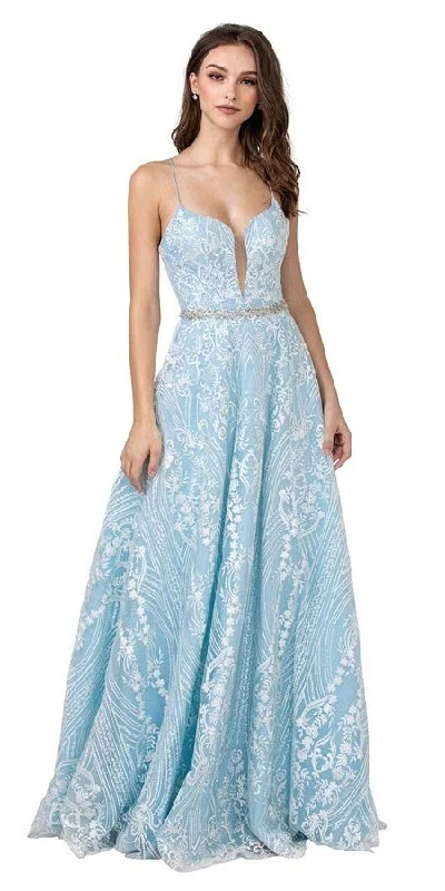 Aspeed L2373 Long Dress with Lace-Up Back Tunics Cozy comfortable