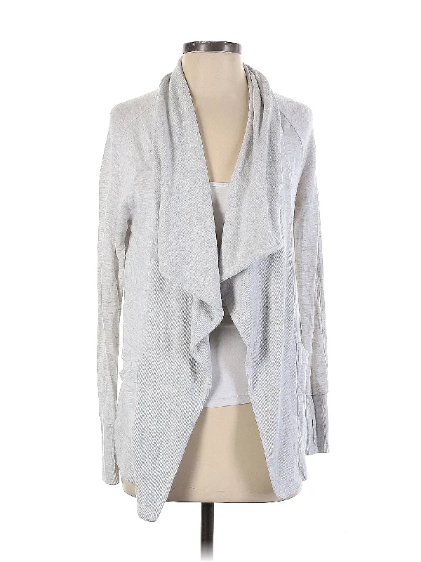 Cardigan Print Jacquard Patchwork