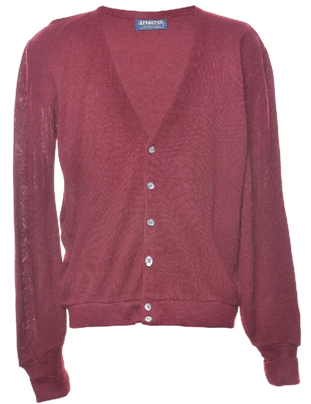 Long Sleeved Cardigan - L Solid Color Striped Floral Print