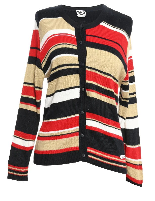 Multi-colour Cardigan - XL Sequined Glittery Shiny