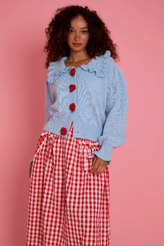 Adeline Cardigan Boxy Cardigan Fitted Cardigan A-Line