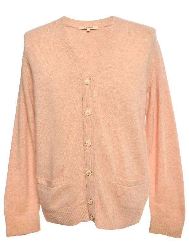 Lambswool Cardigan - M Cardigan Knitwear Sweater