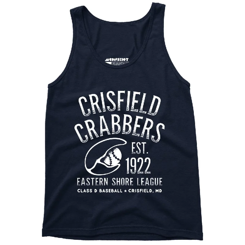 Crisfield Crabbers - Maryland - Vintage Defunct Baseball Teams - Unisex Tank Top solid color tank