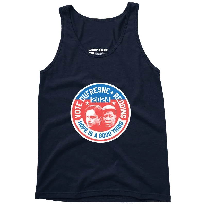 Dufresne Redding 2024 - Unisex Tank Top teal tank top
