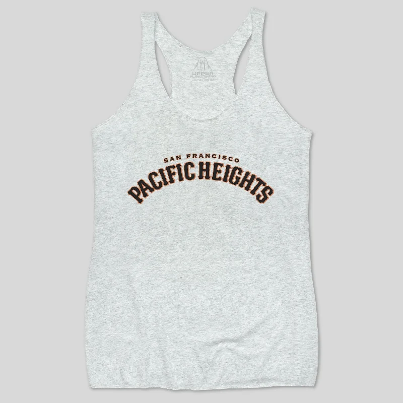 PACIFIC HEIGHTS DISTRICT WOMEN'S RACERBACK TANK spandex blend tank