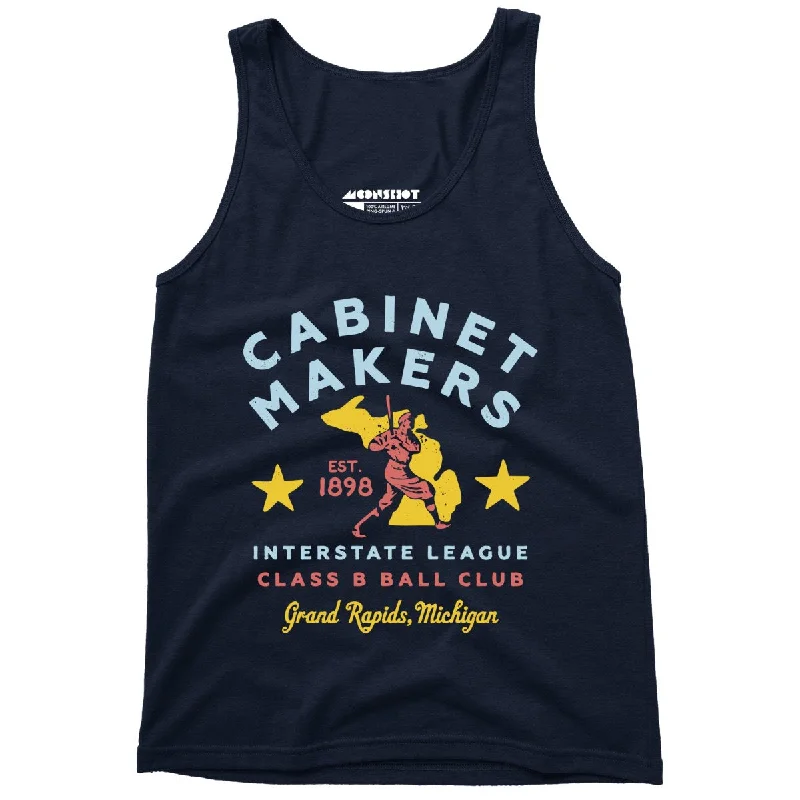 Grand Rapids Cabinet Makers - Michigan - Vintage Defunct Baseball Teams - Unisex Tank Top casual tank top
